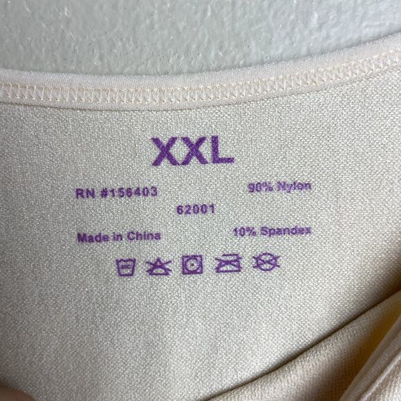 Empetua Shapewear Scoopneck Camisole Layering Tank Compression Nude XXL - Picture 3 of 10